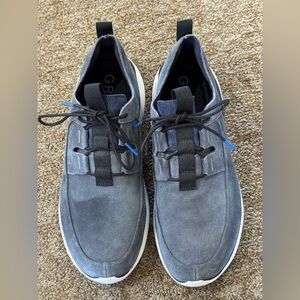 Cole Haan Grandsport Apron Toe Suede Sneakers - Men’s 13